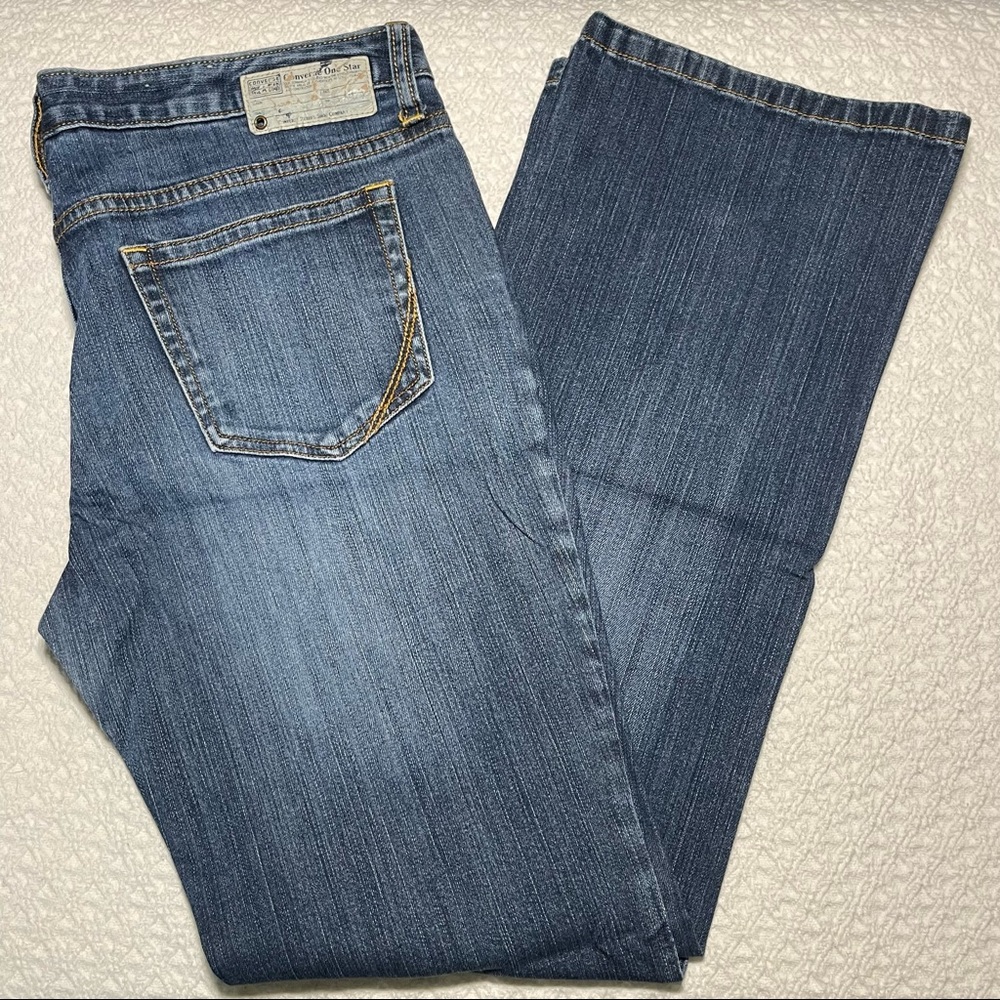 Converse Blue Jeans